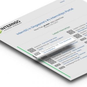 Premium Homepage Latest Internship / Job